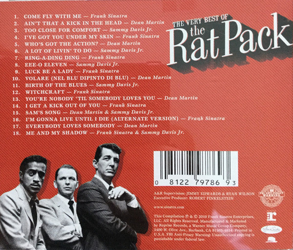 Frank Sinatra, Sammy Davis Jr., Dean Martin - The Very Best Of The Rat Pack (CD) - 2010