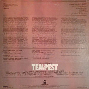 Stomu Yamash'ta - Paul Mazursky's Tempest (Original Music From The Motion Picture Soundtrack) - 1982