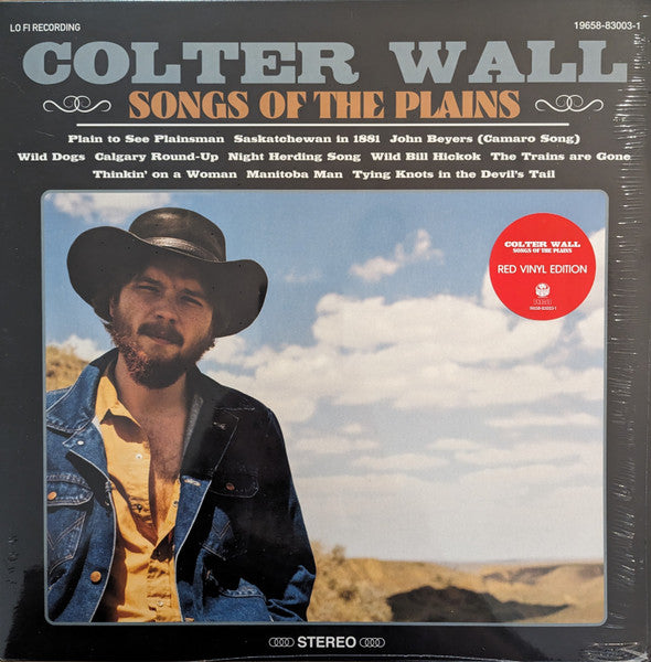 Colter Wall - Songs Of The Plains Vinyl Record