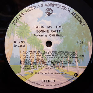 Bonnie Raitt - Takin' My Time - 1973