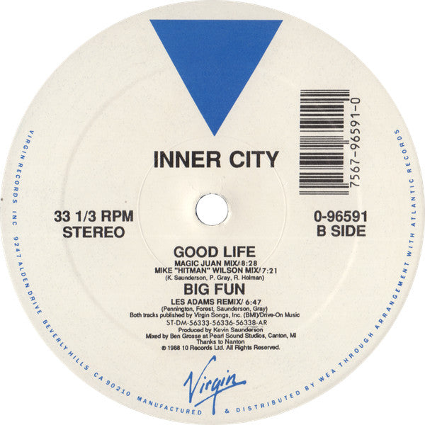 Inner City - Good Life - 1988