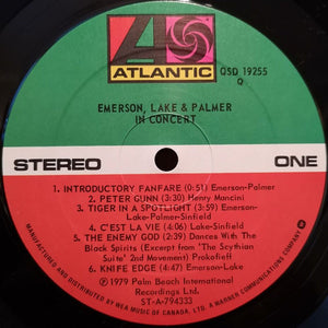 Emerson, Lake & Palmer - In Concert - 1979