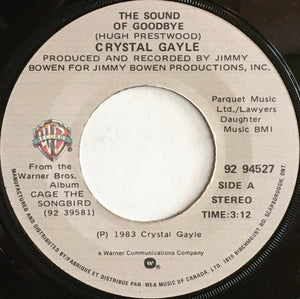 Crystal Gayle - The Sound Of Goodbye