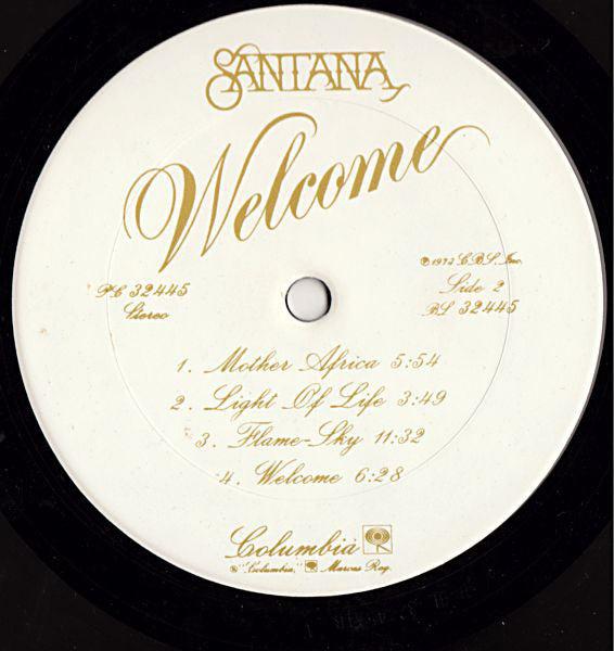 Santana - Welcome - 1973
