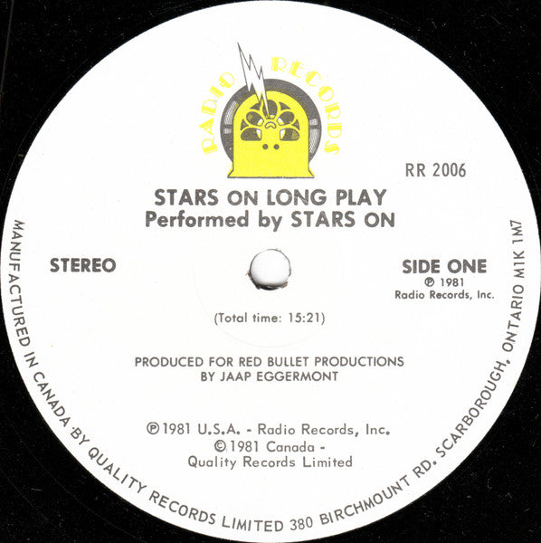 Stars On 45 / Long Tall Ernie And The Shakers - Stars On Long Play - 1981