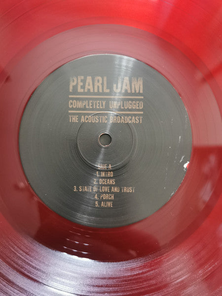 Pearl Jam - Completely Unplugged - The Acoustic Broadcast Vinyl Record