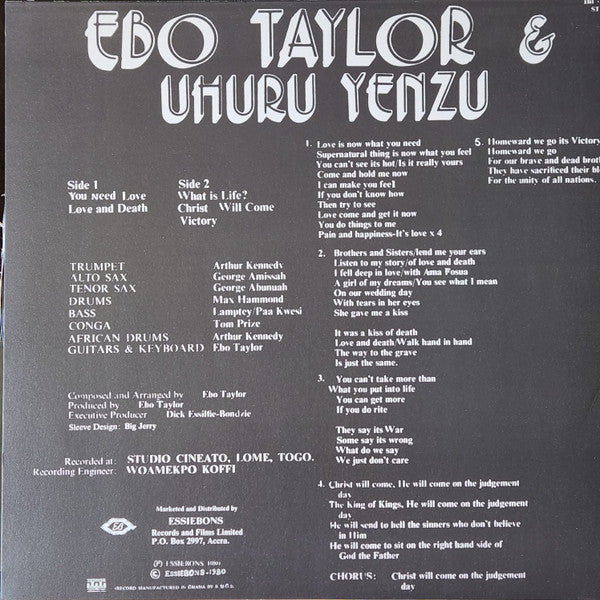 Ebo Taylor & Uhuru Yenzu - Conflict Nkru! - 2021