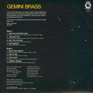 Gemini Brass - Keep On The Right Side