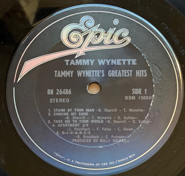 Tammy Wynette - Tammy's Greatest Hits