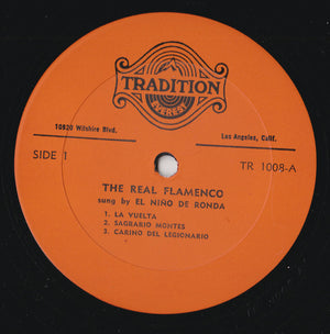El Nino De Ronda -  Sings The Real Flamenco -
