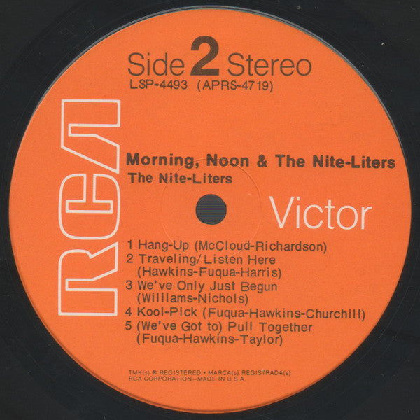 Nite-Liters, The - Morning, Noon & The Nite-Liters - 1971