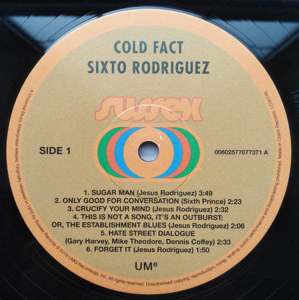 Sixto Rodriguez - Cold Fact