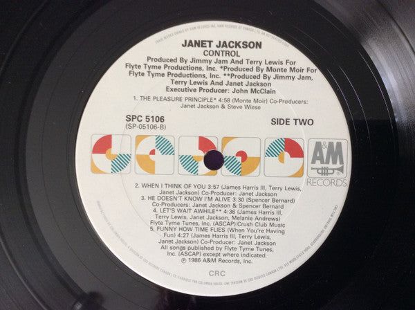 Janet Jackson - Control - 1986