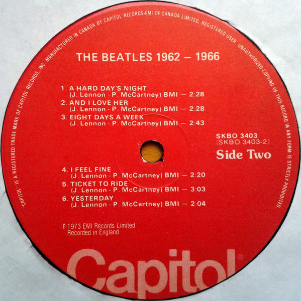 Beatles, The - 1962-1966 -