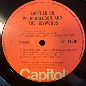 Bo Donaldson & The Heywoods - Farther On  - 1976