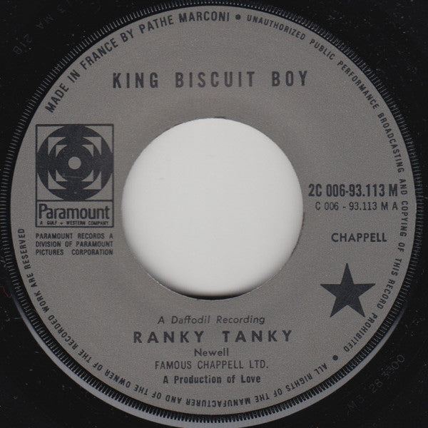 King Biscuit Boy - Ranky Tanky - 1971