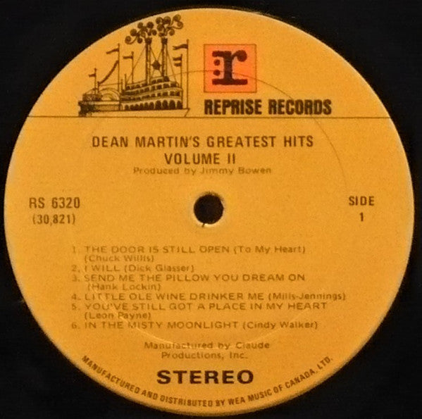 Dean Martin - Dean Martin's Greatest Hits! Volume 2
