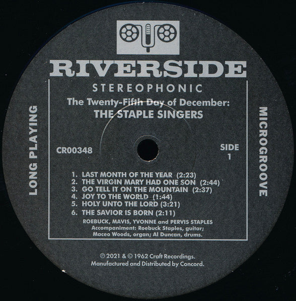 Staple Singers, The - The Twenty-Fifth Day Of December - 2021