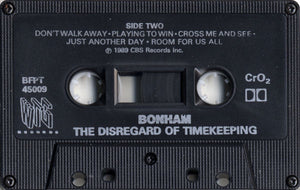 Bonham - The Disregard Of Timekeeping Vinyl Record