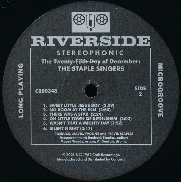 Staple Singers, The - The Twenty-Fifth Day Of December - 2021