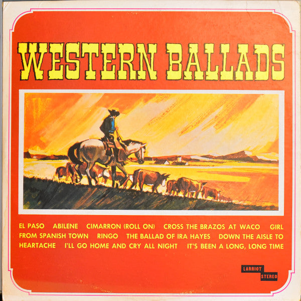 Unknown Artist - Western Ballads -