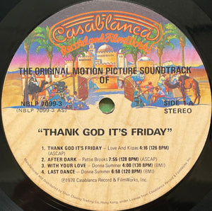 Various - Thank God It's Friday (The Original Motion Picture Soundtrack Of) - 1978