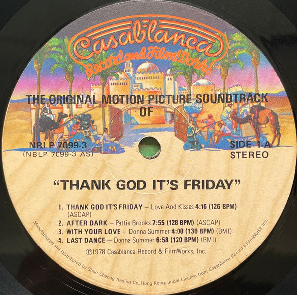 Various - Thank God It's Friday (The Original Motion Picture Soundtrack Of) - 1978