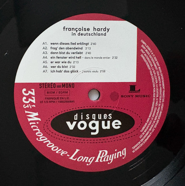 Françoise Hardy - Françoise Hardy In Deutschland - 2025