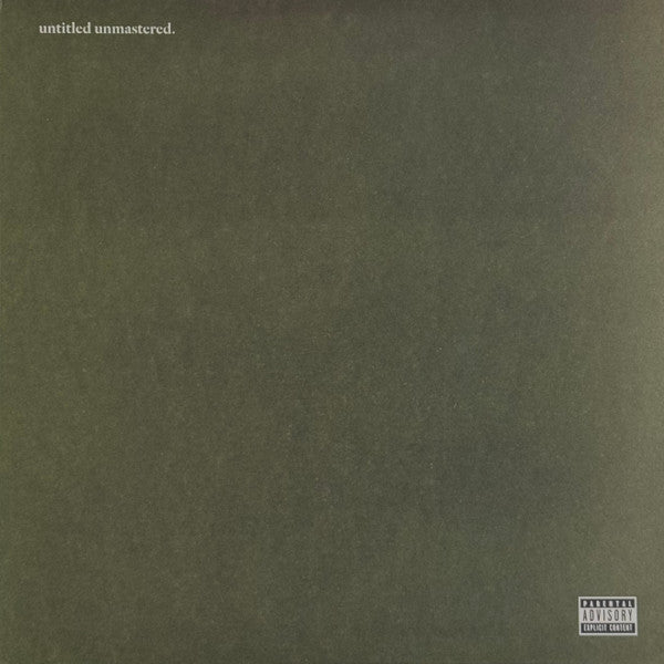 Kendrick Lamar - Untitled Unmastered. - 2016