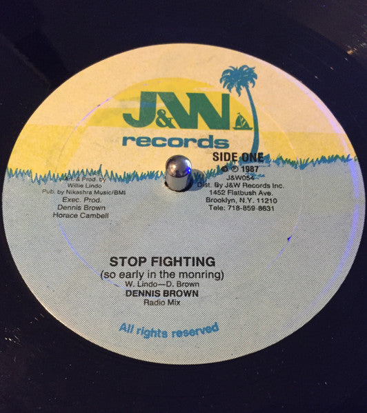 Dennis Brown - Stop Fighting (So Early In The Morning)