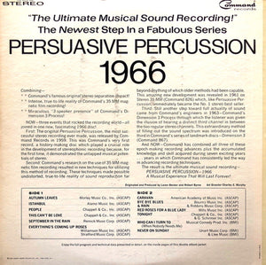 Various - Persuasive Percussion - 1966 Vinyl Record