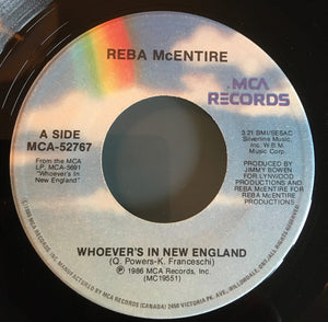 Reba McEntire - Whoever's In New England