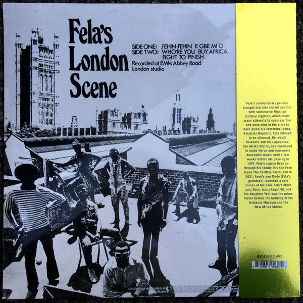Fela Kuti And His Africa 70 - Fela's London Scene - 2021