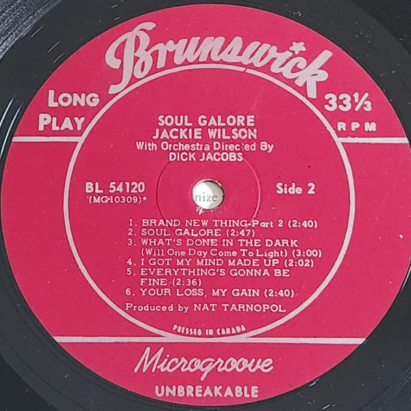 Jackie Wilson - Soul Galore - 1966