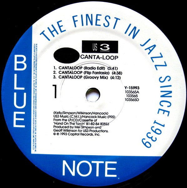 Us3 Featuring Rahsaan & Gerard Presencer - Cantaloop - 1993