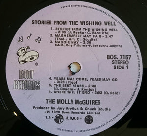 The Molly McGuires - Stories From The Wishing Well Vinyl Record