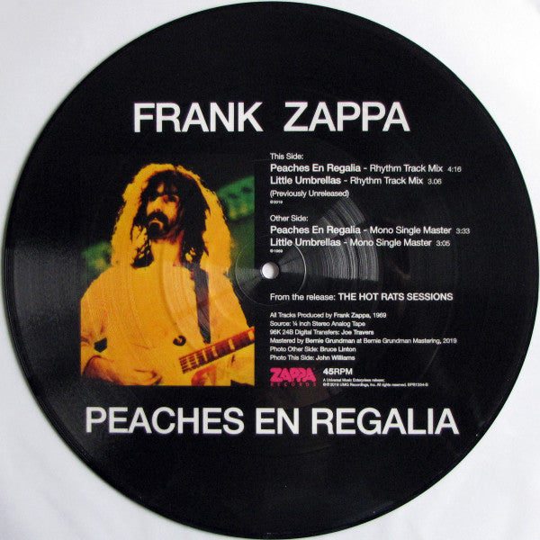 Frank Zappa - Peaches En Regalia Vinyl Record