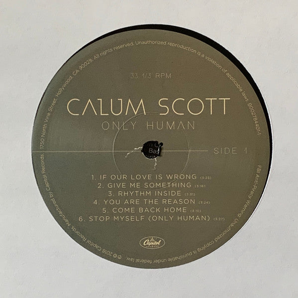 Calum Scott - Only Human - 2018