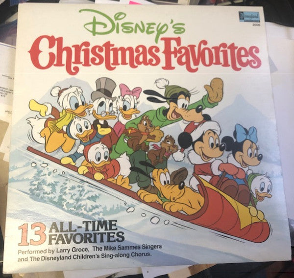 Larry Groce, Mike Sammes Singers And Disneyland Children's Sing-along Chorus, The - Disney's Christmas Favorites -