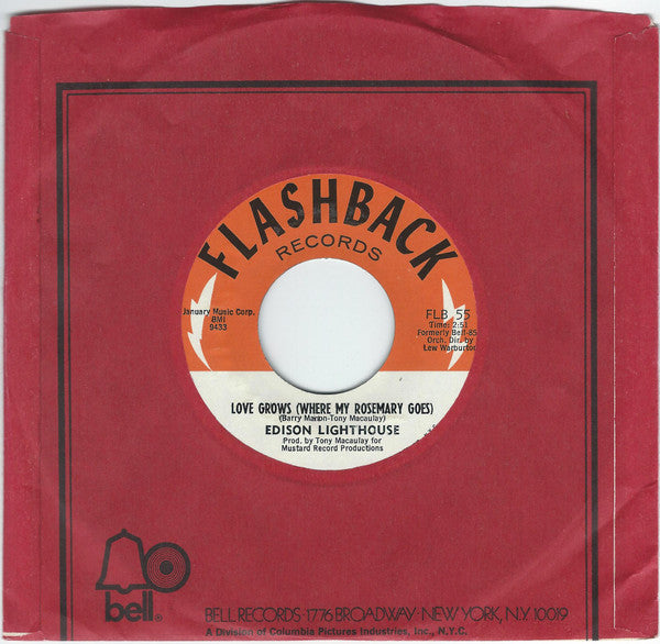 Edison Lighthouse - Love Grows (Where My Rosemary Goes) - 1970