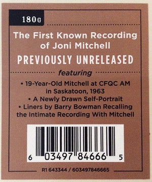 Joni Mitchell - Early Joni - 1963