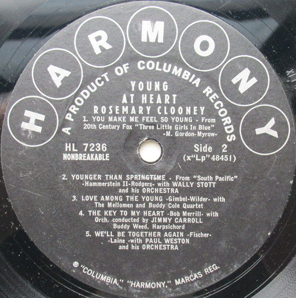 Rosemary Clooney - Young At Heart -