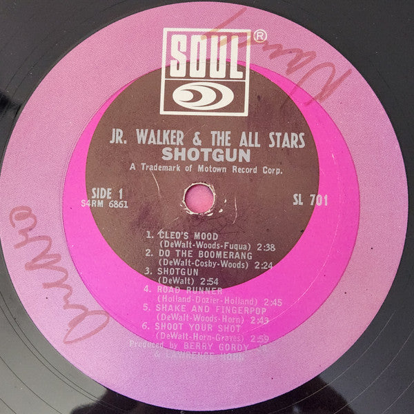 Jr. Walker And The All Stars - Shotgun Vinyl Record