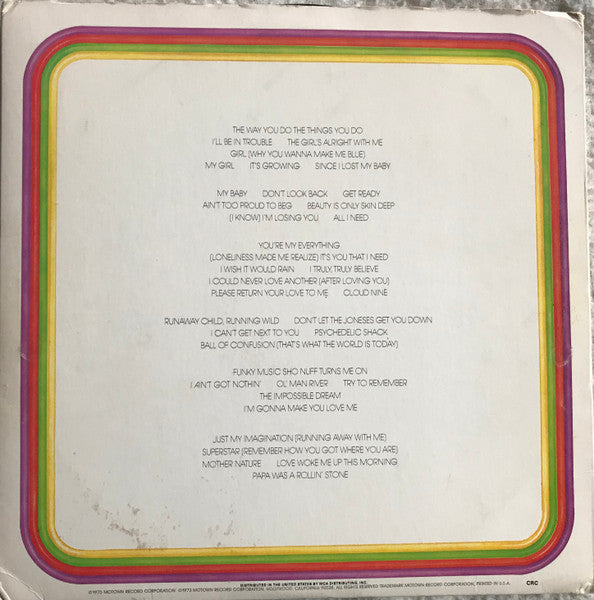 Temptations, The - Anthology -