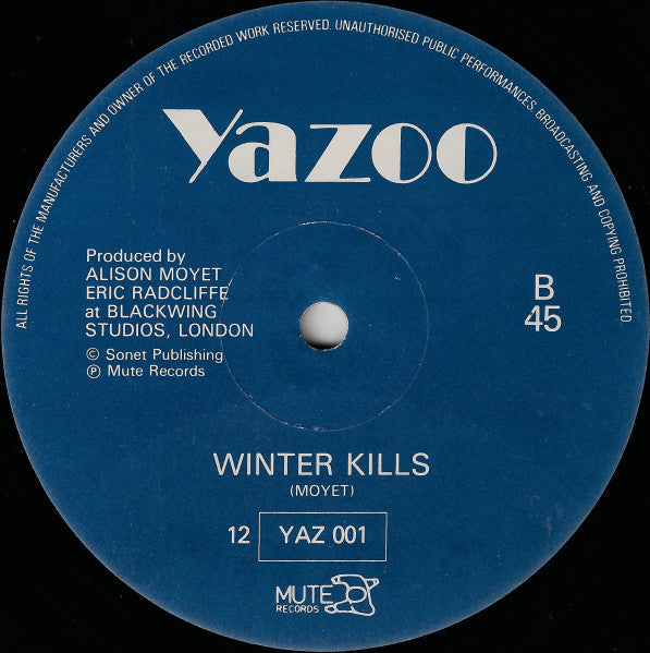Yazoo - Don't Go (Re-Mixes) - 1982