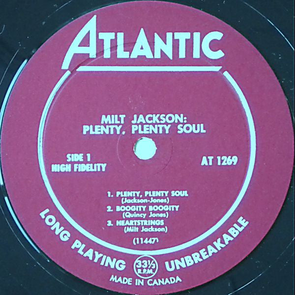 Milt Jackson - Plenty, Plenty Soul