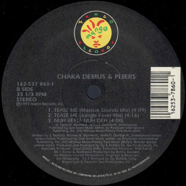 Chaka Demus & Pliers - Tease Me