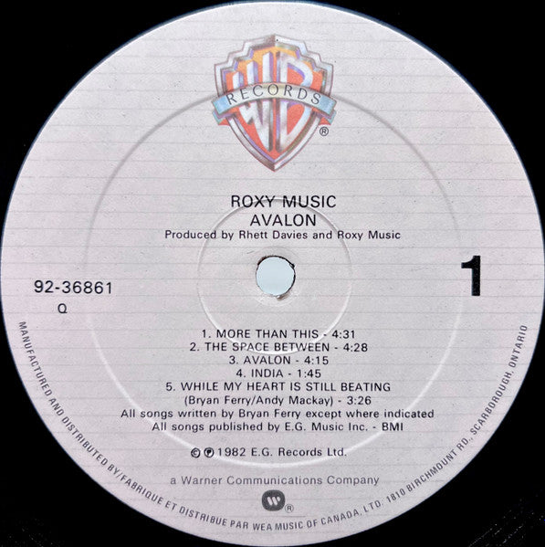 Roxy Music - Avalon