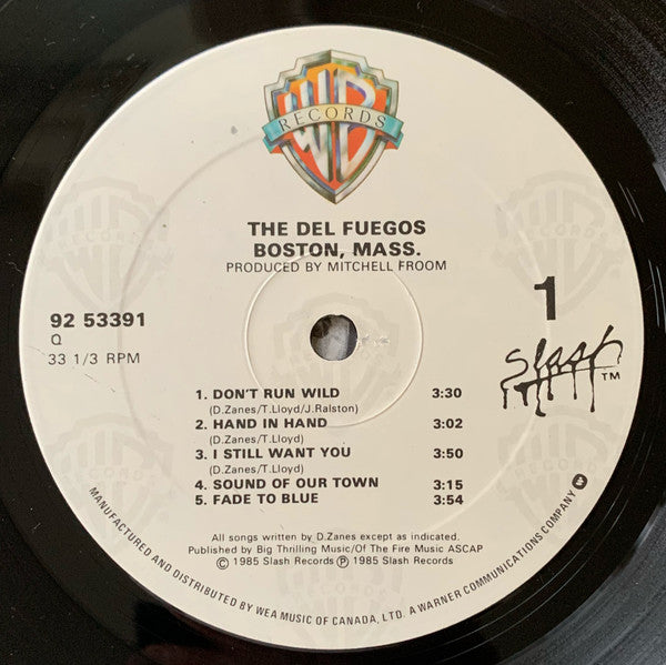Del Fuegos, The - Boston, Mass. - 1985