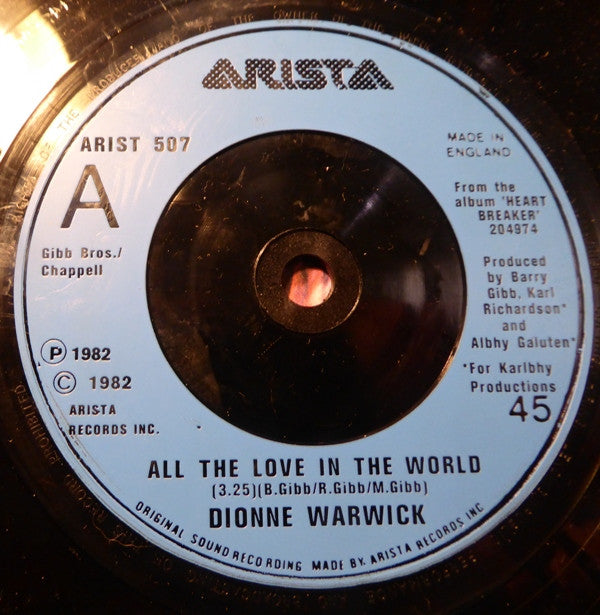 Dionne Warwick - All The Love In The World